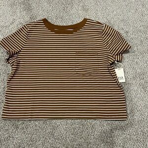 Women’s large ANA striped T-shirt